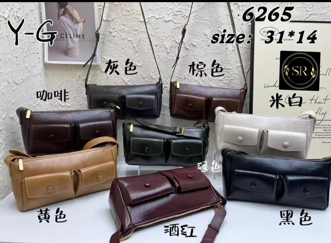HIGH QUALITY  IMPORTED SHOULDER SLING BAG WITH LONG BELT