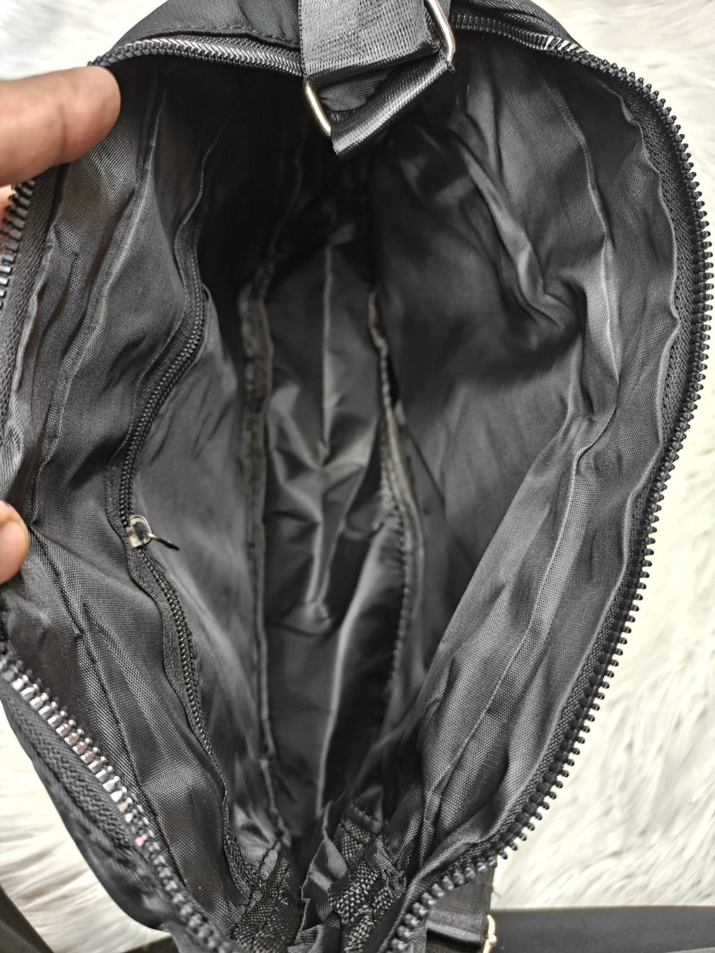 sling bag.