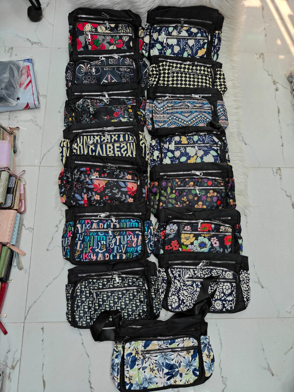 sling bag.