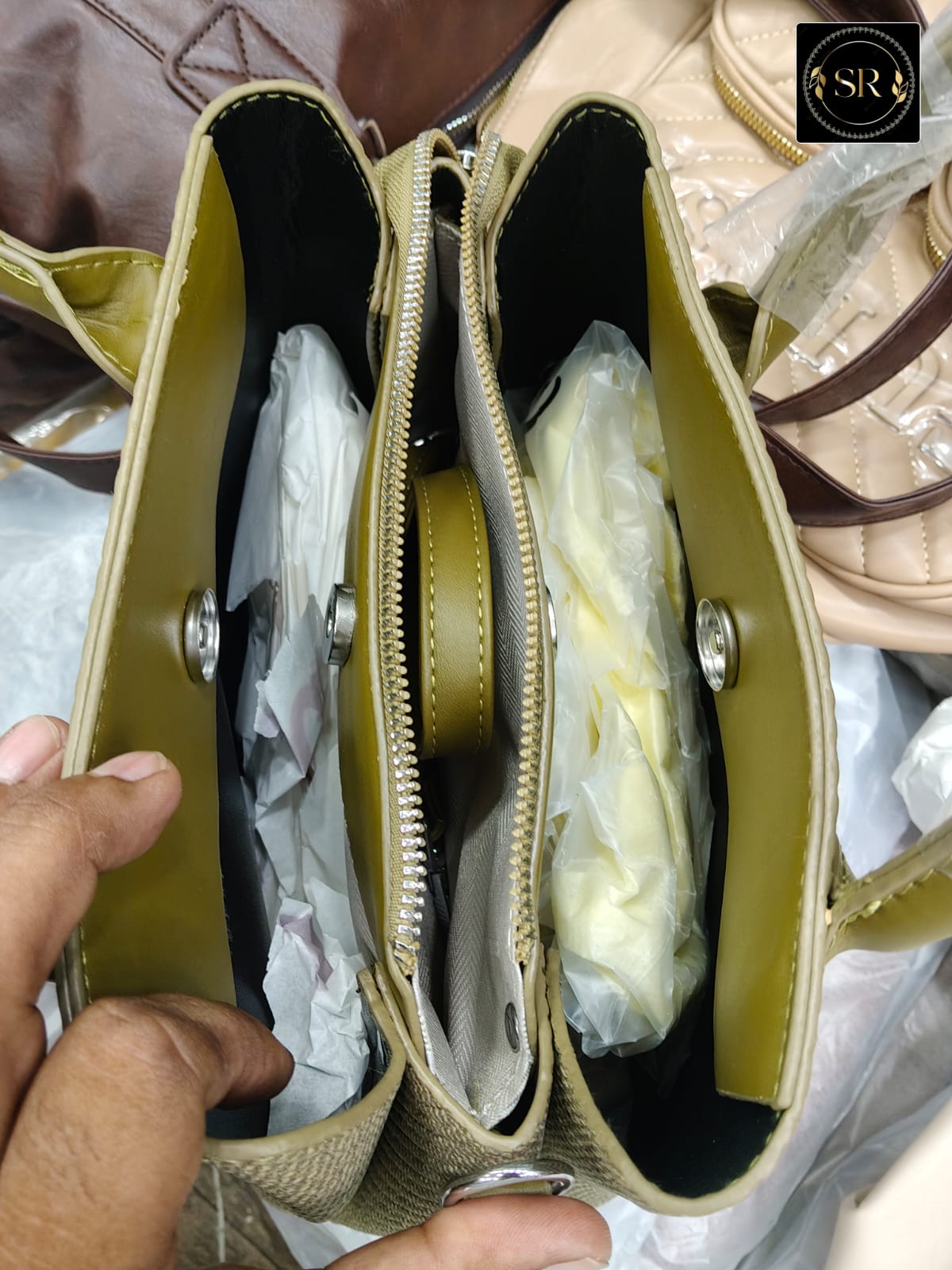 HANDBAG AND SHOULDER SLING BAG