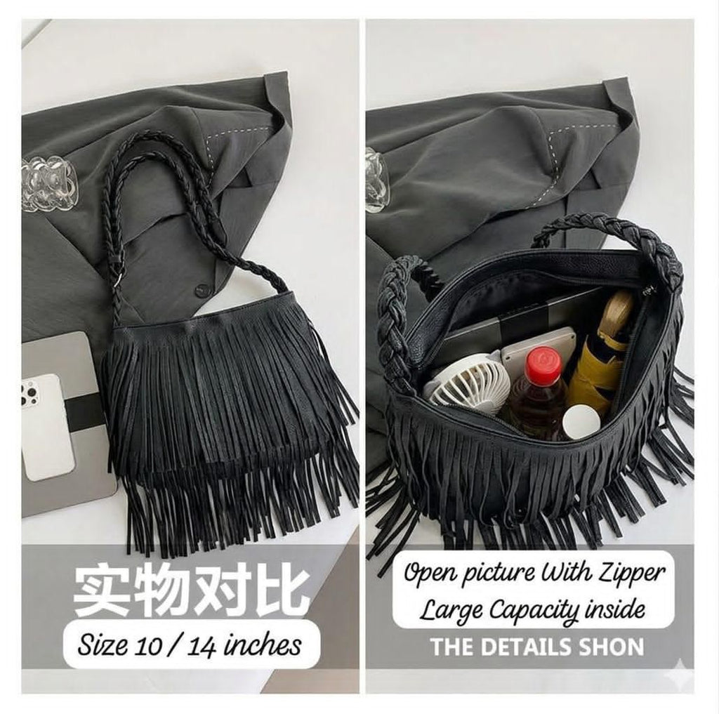 premium Quality  & Classy Fashionable Fringe Sling Bag