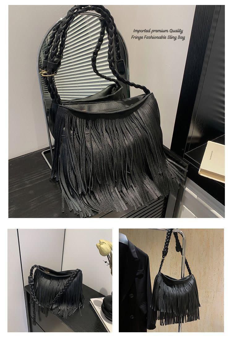premium Quality  & Classy Fashionable Fringe Sling Bag