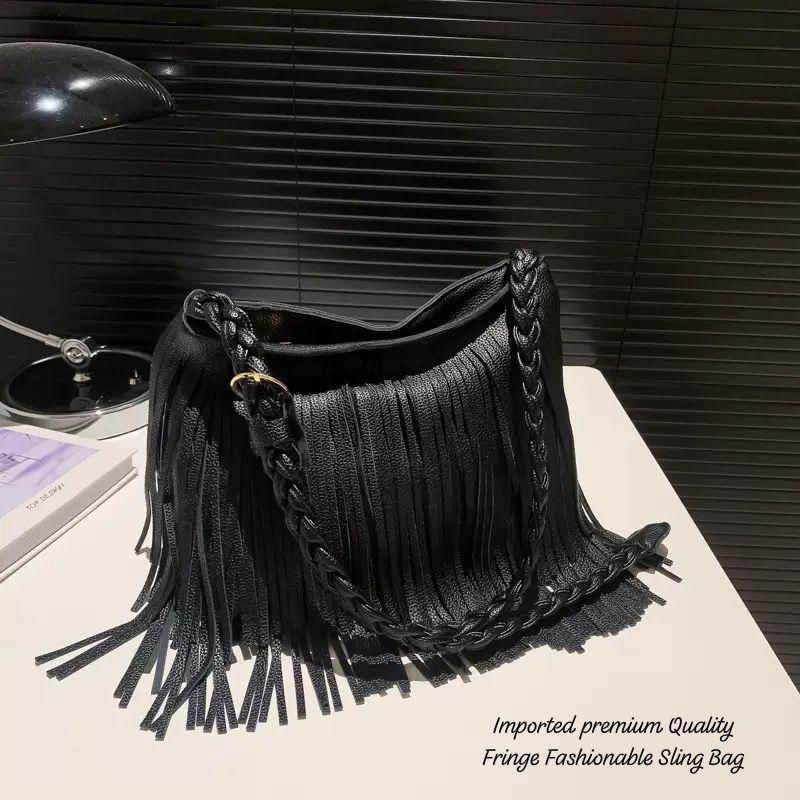 premium Quality  & Classy Fashionable Fringe Sling Bag