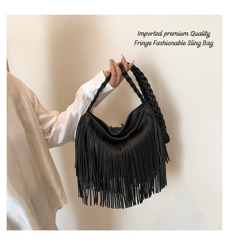 premium Quality  & Classy Fashionable Fringe Sling Bag