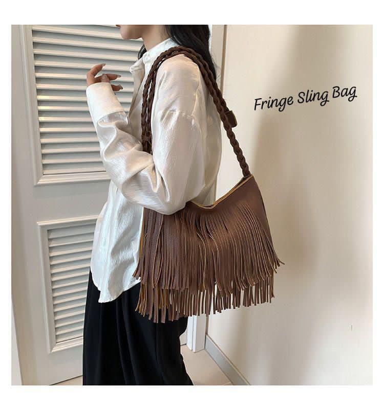 premium Quality  & Classy Fashionable Fringe Sling Bag