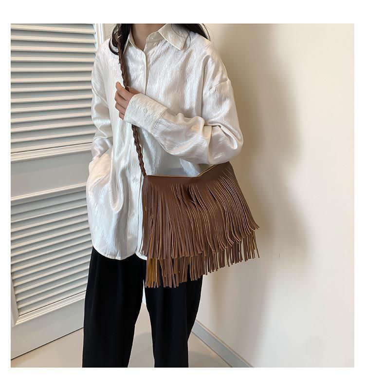 premium Quality  & Classy Fashionable Fringe Sling Bag
