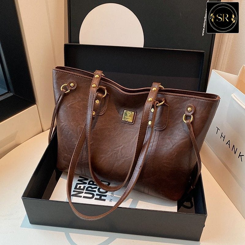 TOTE HANDBAG AND SHOULDER BAG