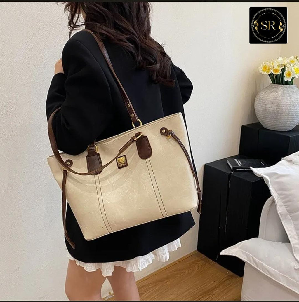 TOTE HANDBAG AND SHOULDER BAG