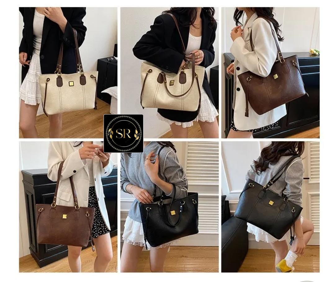 TOTE HANDBAG AND SHOULDER BAG