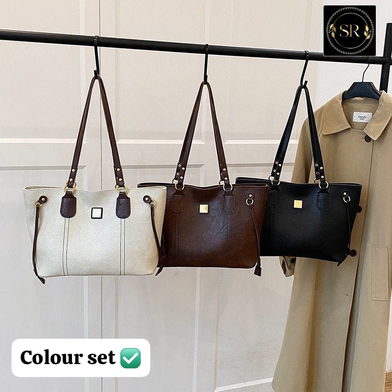 TOTE HANDBAG AND SHOULDER BAG