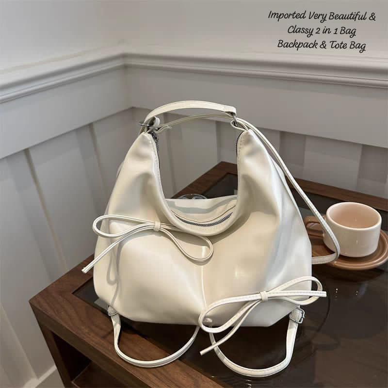 Imported & Classy 2 in 1 Bag BACKPACK & TOTE BAG
