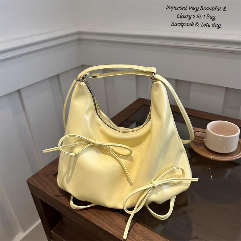 Imported & Classy 2 in 1 Bag BACKPACK & TOTE BAG