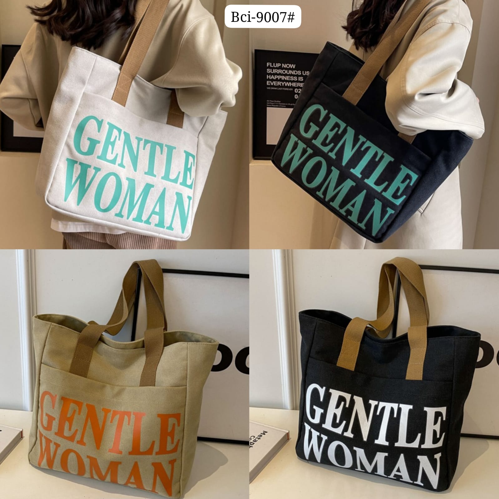 Gentle Women's Large-Capacity Bag