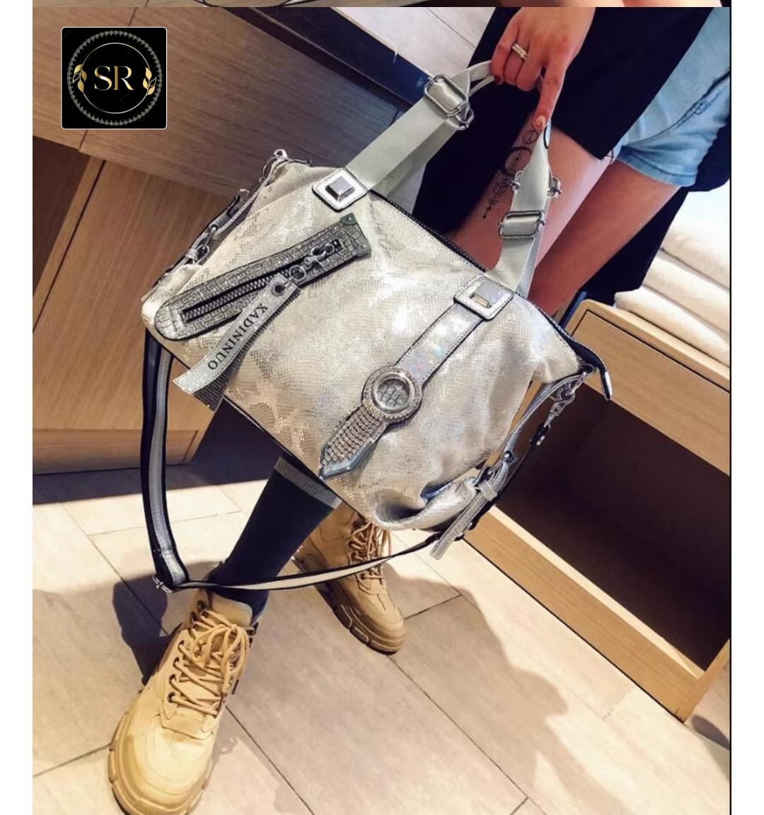 IMPORTED TRENDING DESIGNER EVENING HANDBAG AND SHOULDER BAG