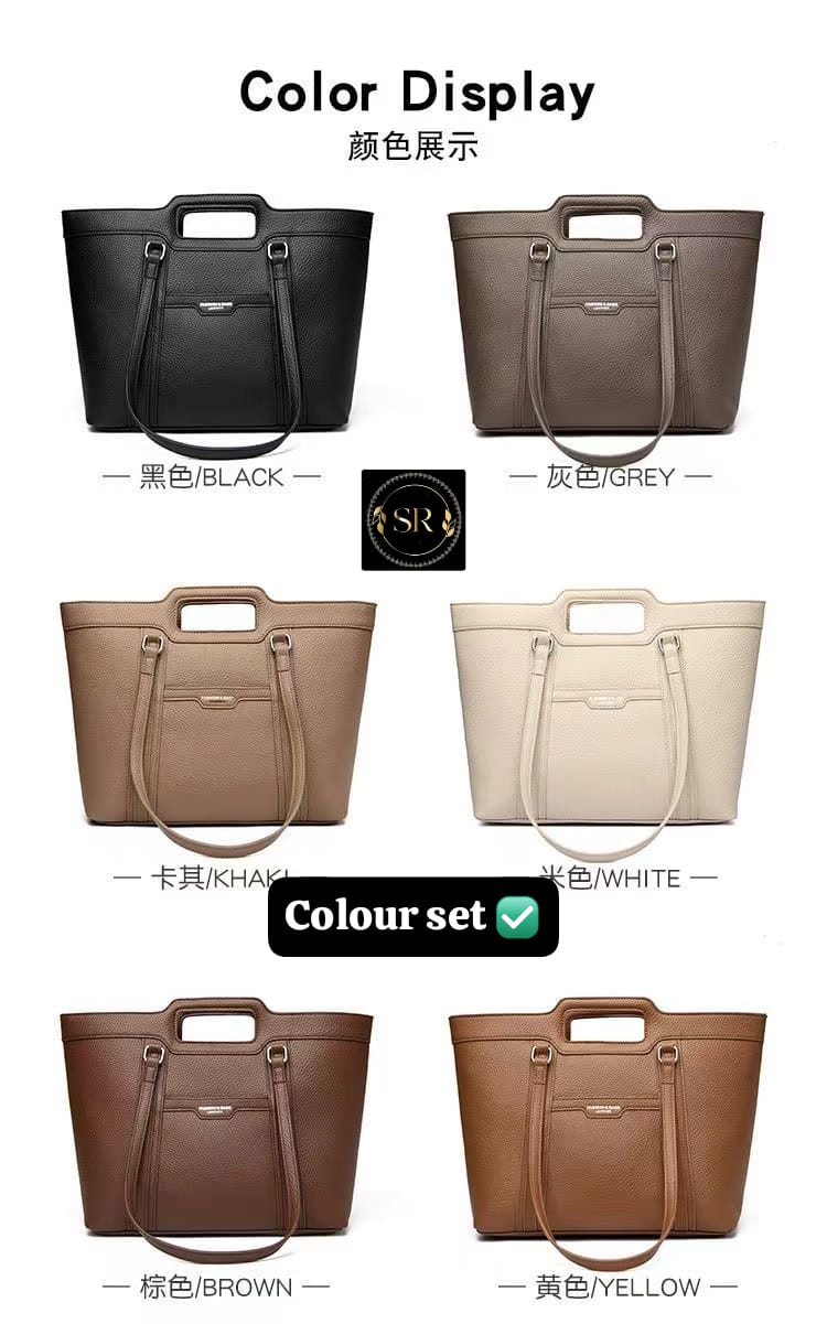 IMPORTED HANDBAG AND SHOULDER SLING BAG