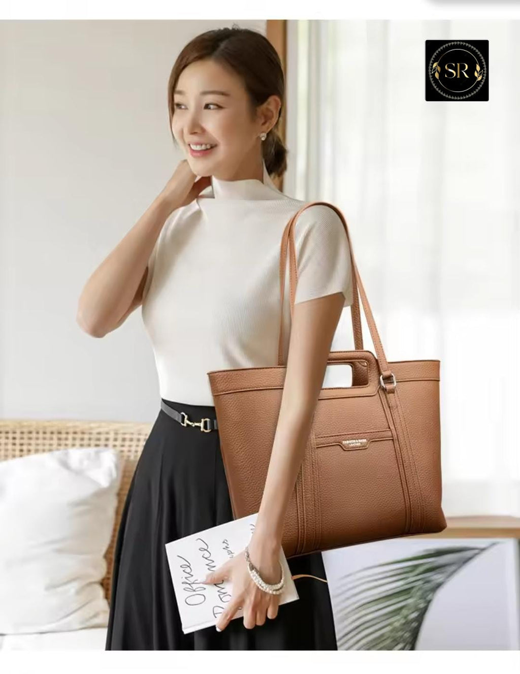 IMPORTED HANDBAG AND SHOULDER SLING BAG