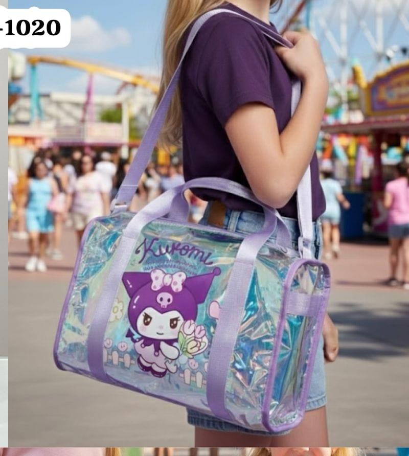 Holographic Transparent Bag Luggage Bag