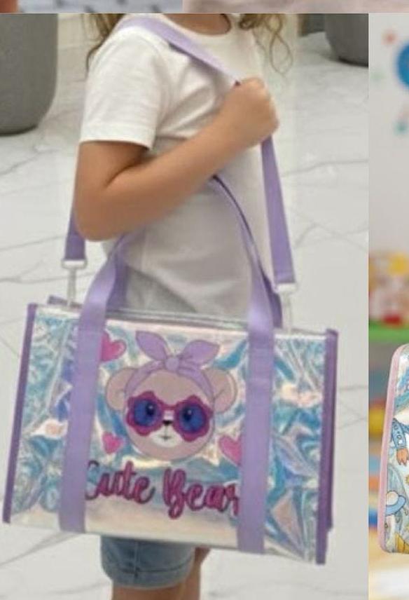Holographic Transparent Bag Luggage Bag