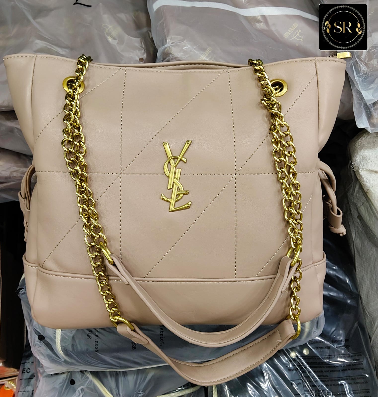 IMPORTED TOTE HANDBAG AND SHOULDER BAG