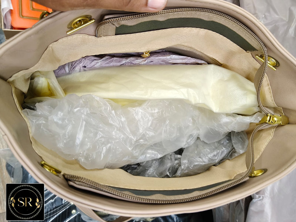 IMPORTED TOTE HANDBAG AND SHOULDER BAG
