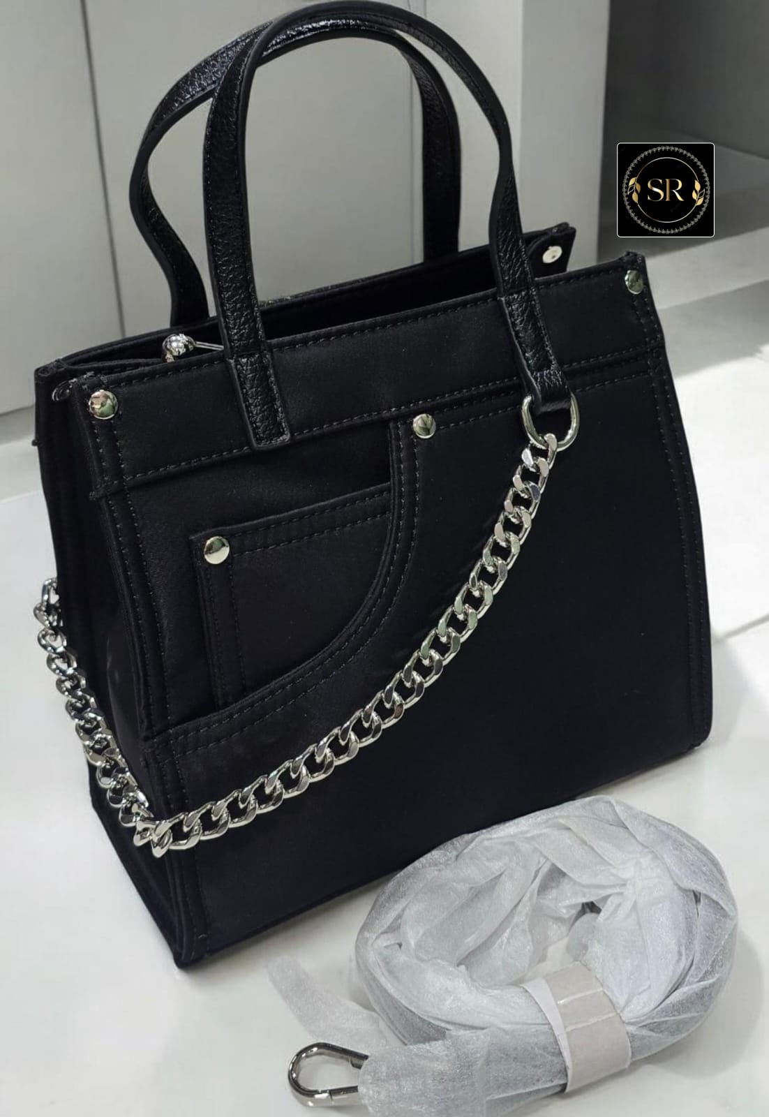 IMPORTED HANDBAG AND SHOULDER SLING BAG