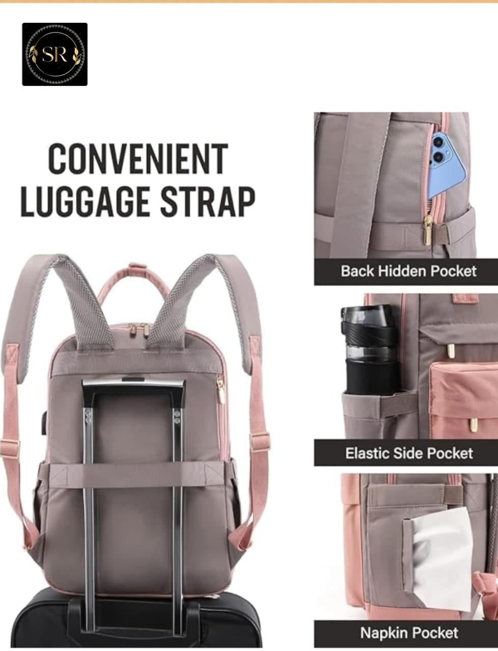 IMPORTED TRAVEL DUFFLE BAGPACK