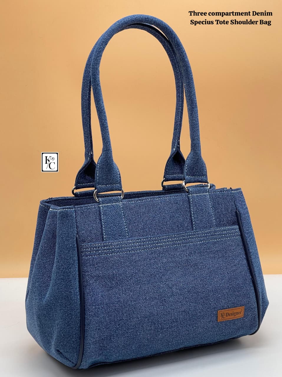 Denim Casual Tote Shoulder Handbag