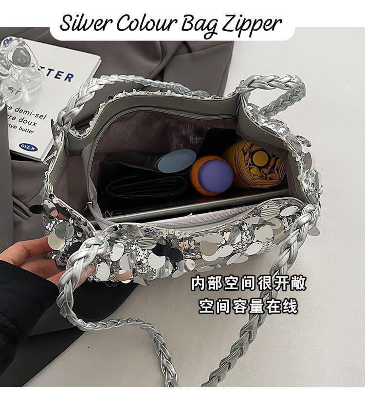 Imported Premium Quality Very Beautiful & Stylish Sequence Tote Bag