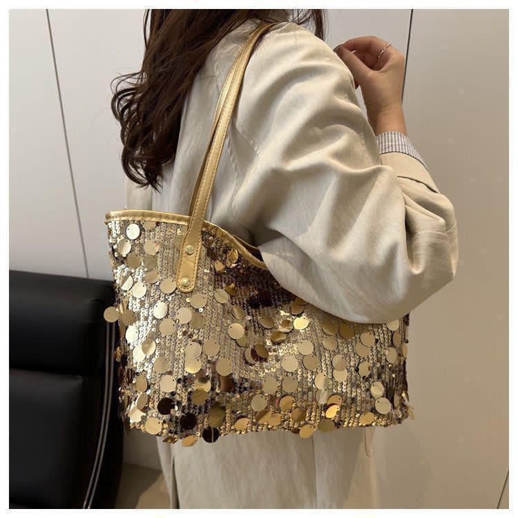 Imported Premium Quality Very Beautiful & Stylish Sequence Tote Bag