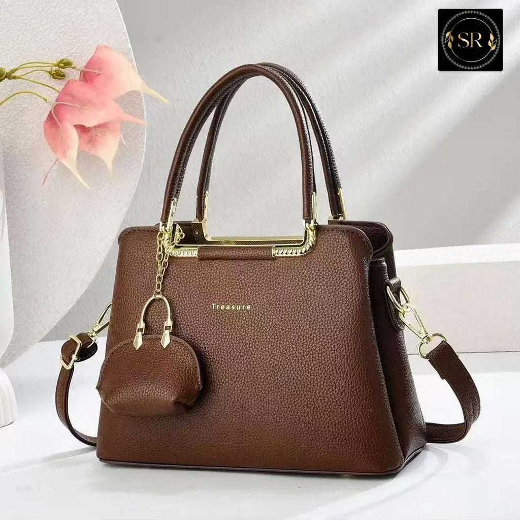 IMPORTED HANDBAG AND SHOULDER SLING BAG