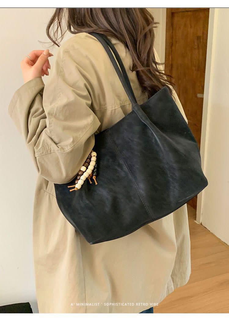 Imported Premium Quality Very Beautiful & Classy Suede Leather TOTE BAG