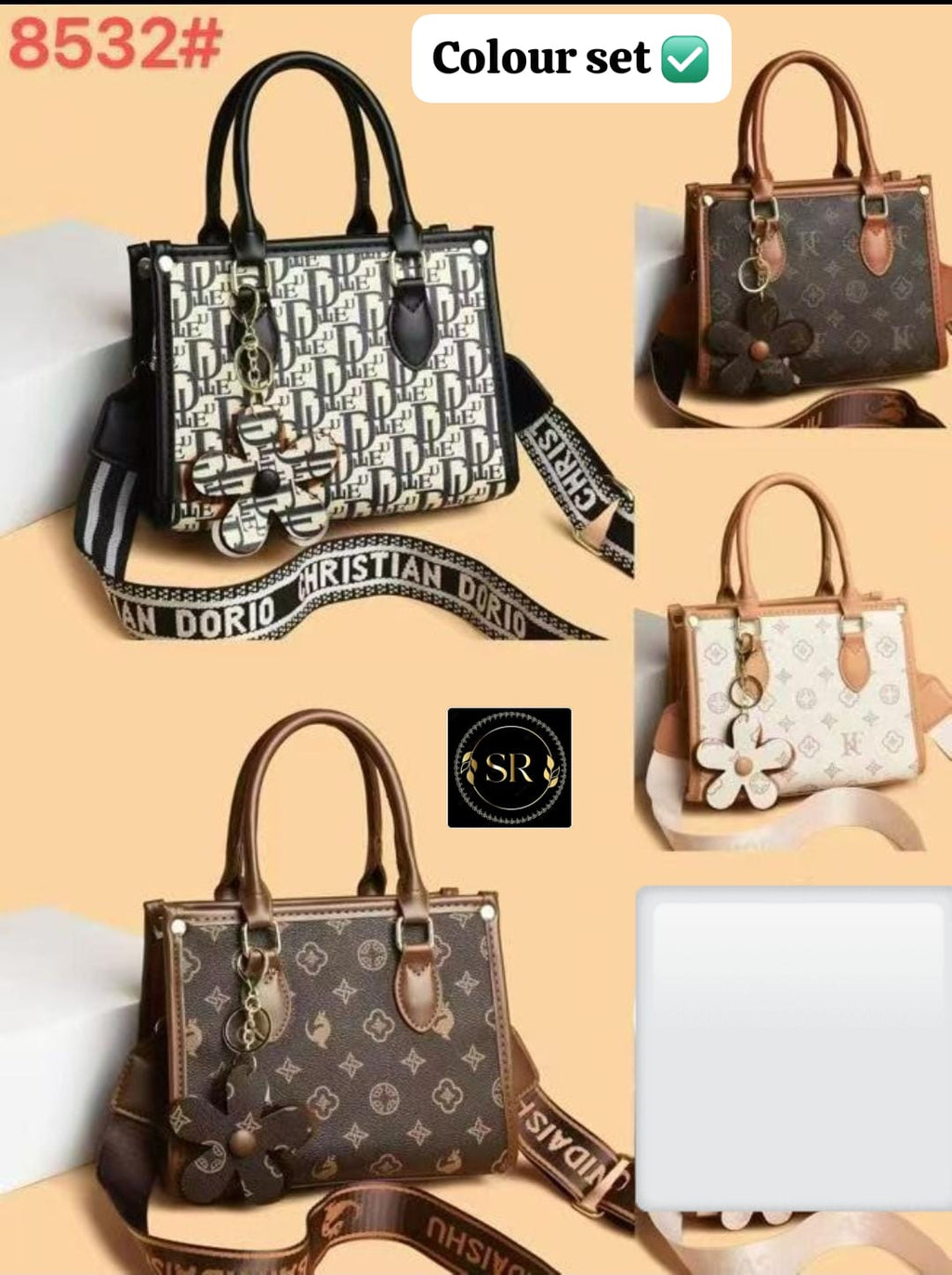 IMPORTED HANDBAG AND SLING BAG