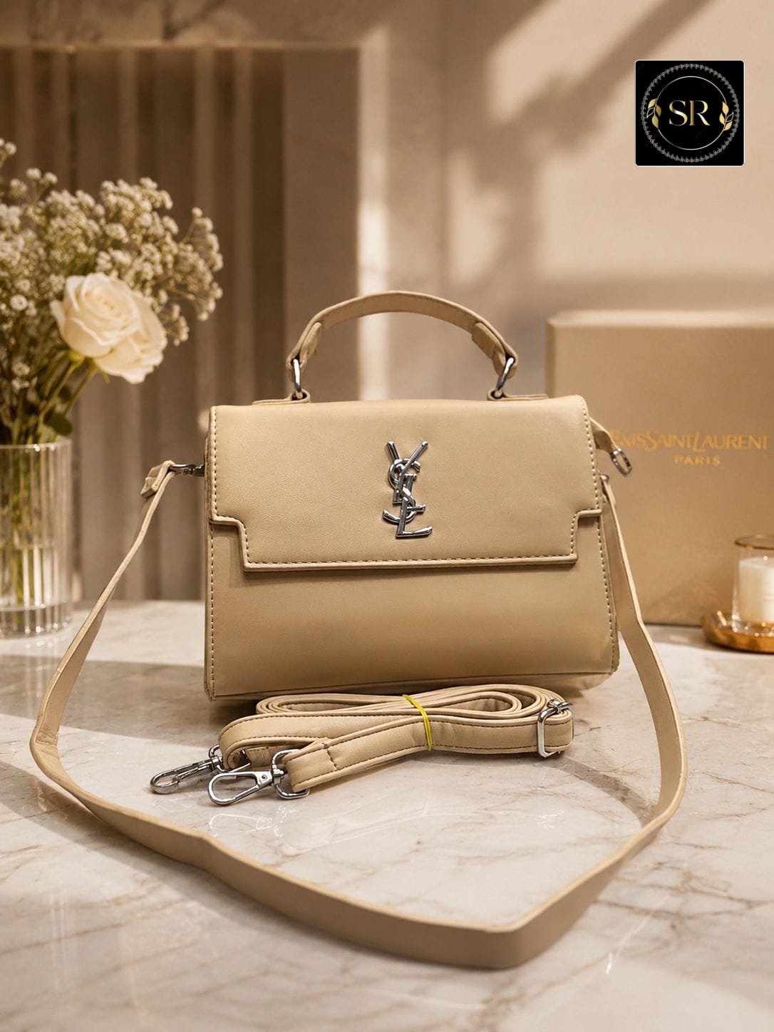 IMPORTED HANDBAG AND SLING BAG