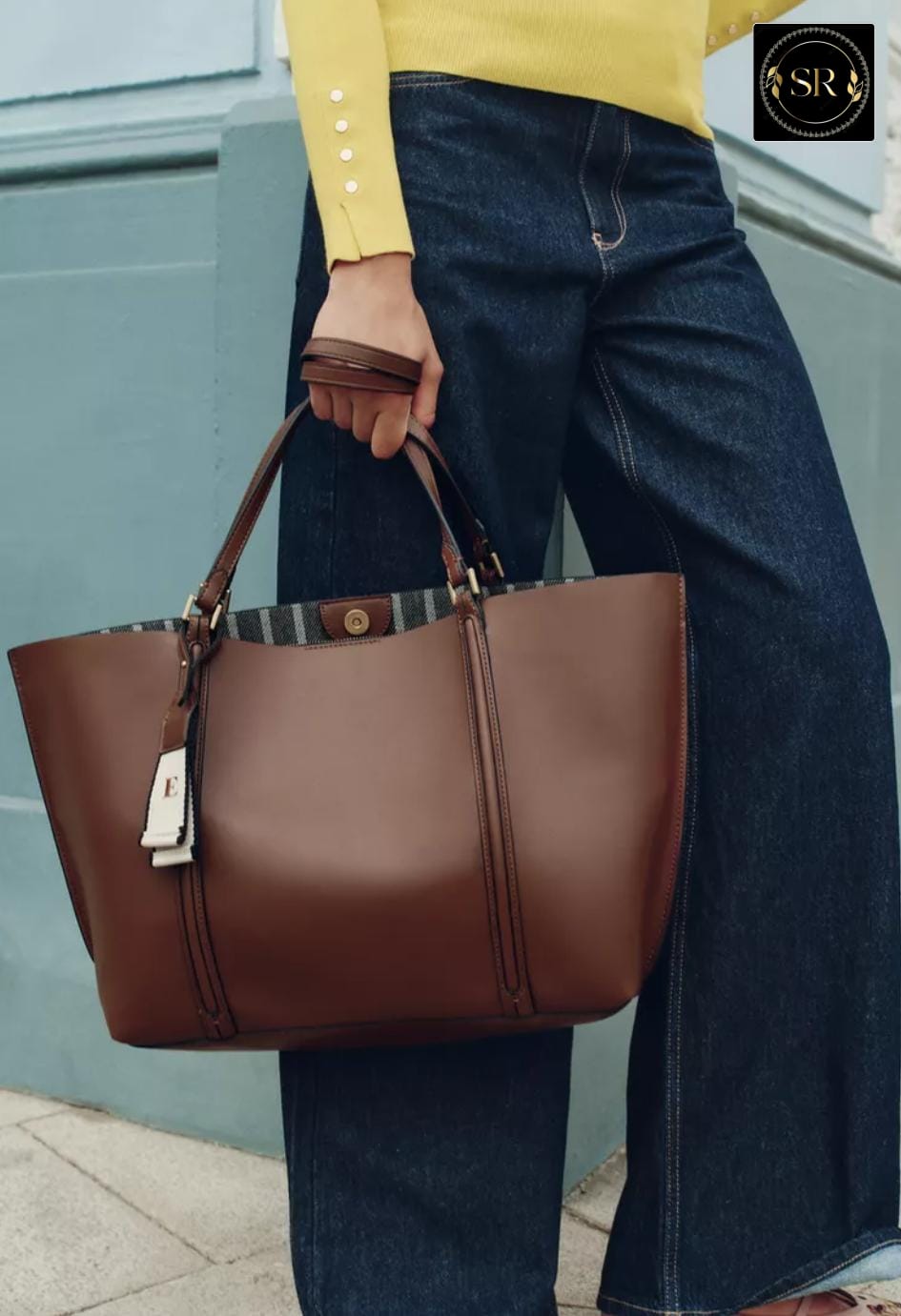 IMPORTED TOTE HANDBAG AND SHOULDER BAG