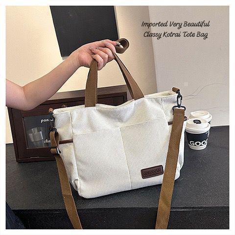 Imported  Spacious Kotrai TOTE BAG