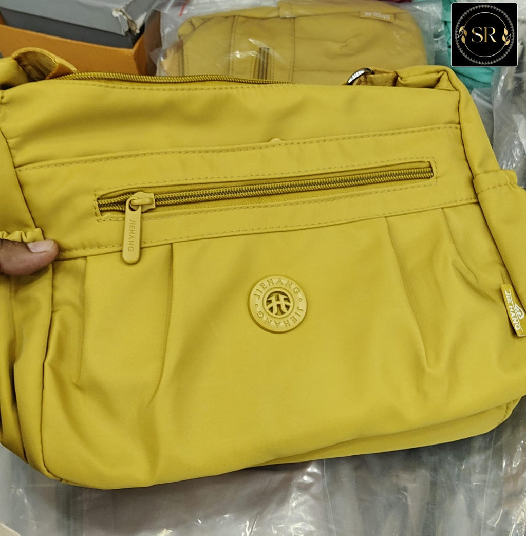 IMPORTED SATIN SHOULDER SLING BAG