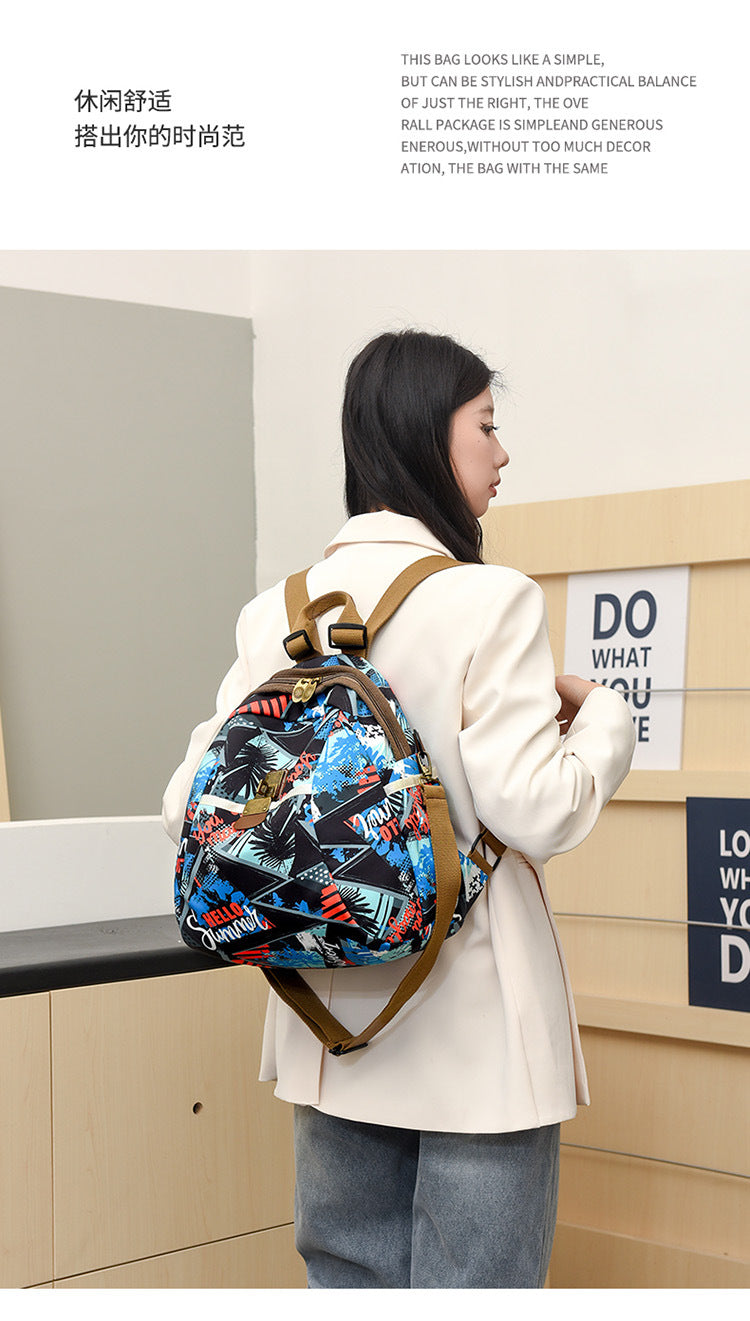 Cross-Border New Women's Outdoor Lightweight Travel Bag