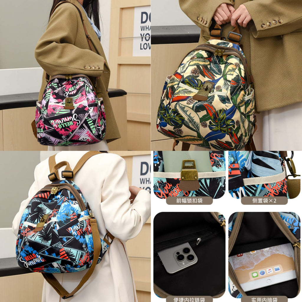 Cross-Border New Women's Outdoor Lightweight Travel Bag