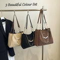 Imported premium Quality Very Beautiful & Classy Tote Bag & Pearl Kaychain