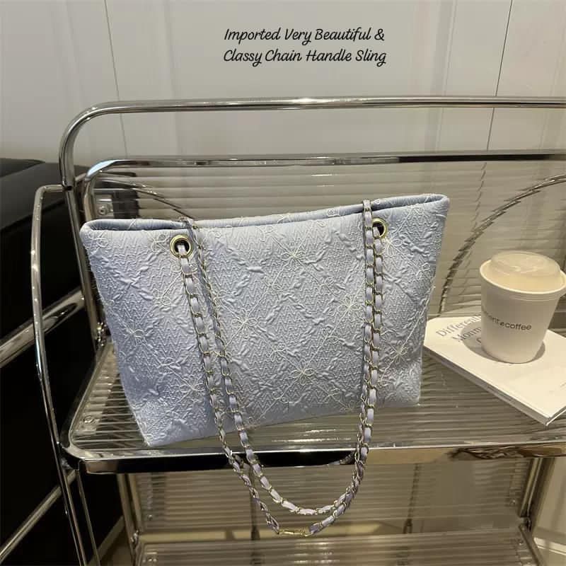 Imported Very Beautiful & Classy Chain Handle Sling Bag