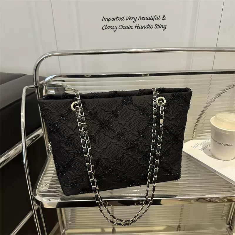 Imported Very Beautiful & Classy Chain Handle Sling Bag