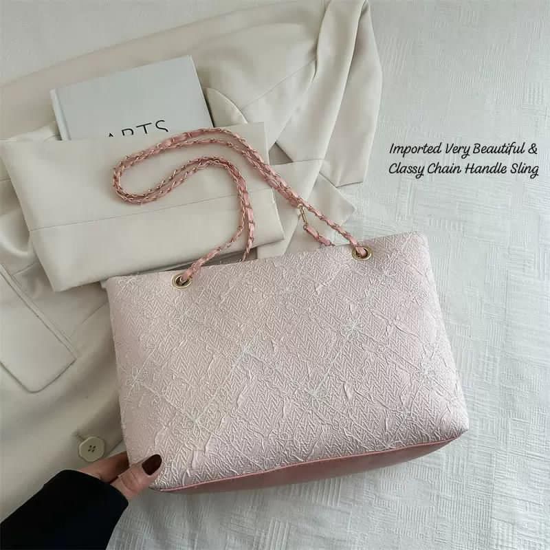 Imported Very Beautiful & Classy Chain Handle Sling Bag