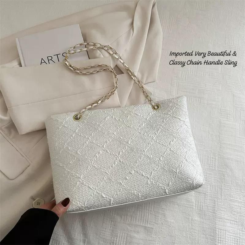 Imported Very Beautiful & Classy Chain Handle Sling Bag