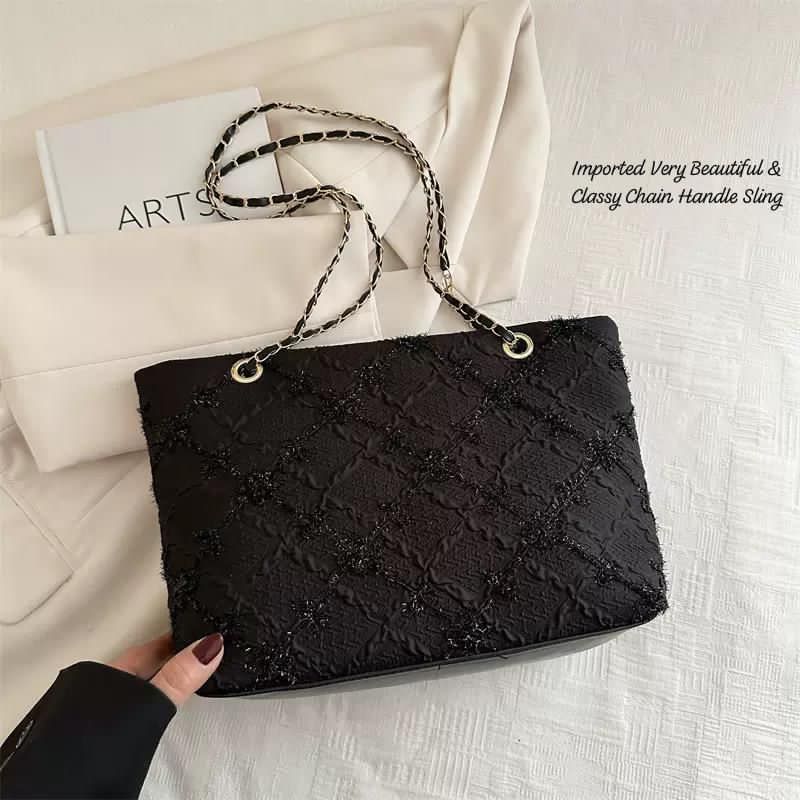 Imported Very Beautiful & Classy Chain Handle Sling Bag
