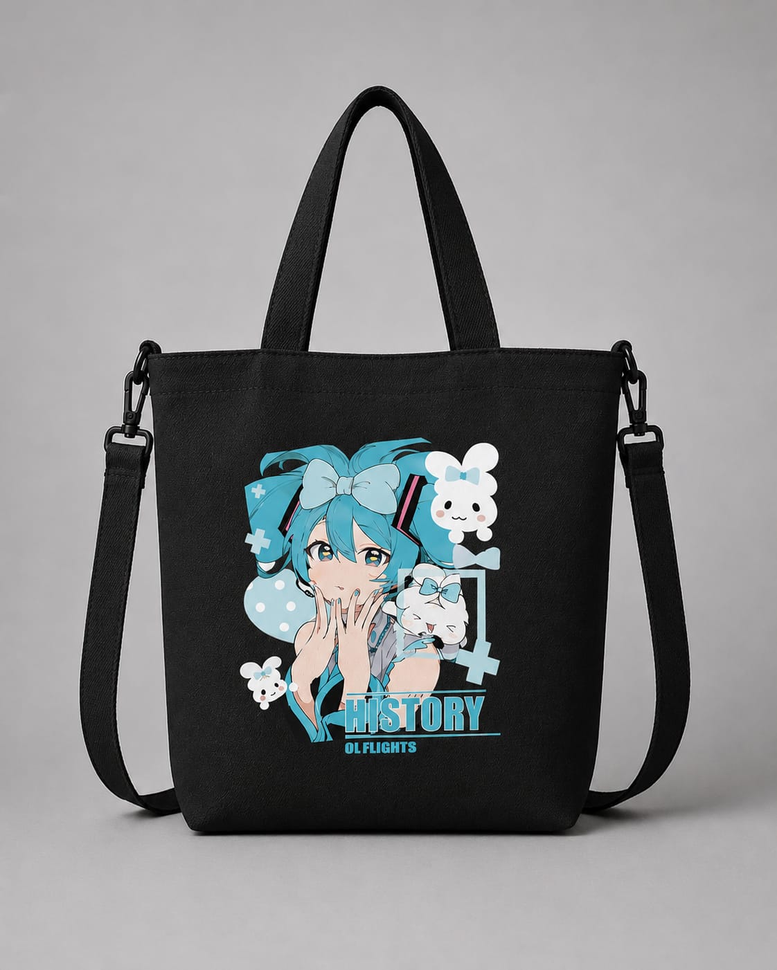 Anime, Cartoon, Game, and Merchandise Canvas Bag