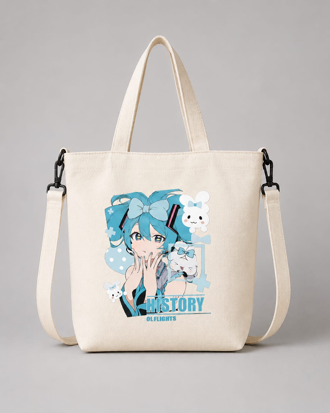 Anime, Cartoon, Game, and Merchandise Canvas Bag