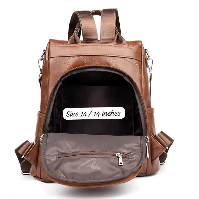 Imported Premium Quality Very Stylish & Classy Leather Look BACKPACK & Broad Belt Sling Bag
