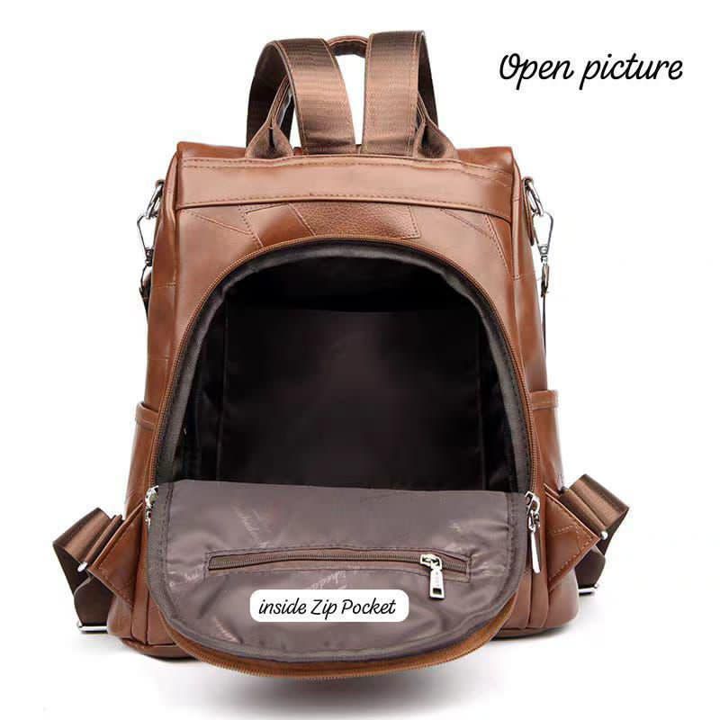 Imported Premium Quality Very Stylish & Classy Leather Look BACKPACK & Broad Belt Sling Bag