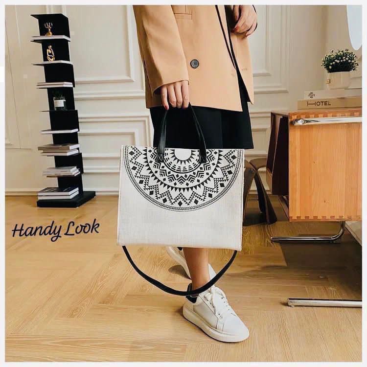 IMPORTED DESINGNER & STYLISH JUTE BEACH TOTE BAG