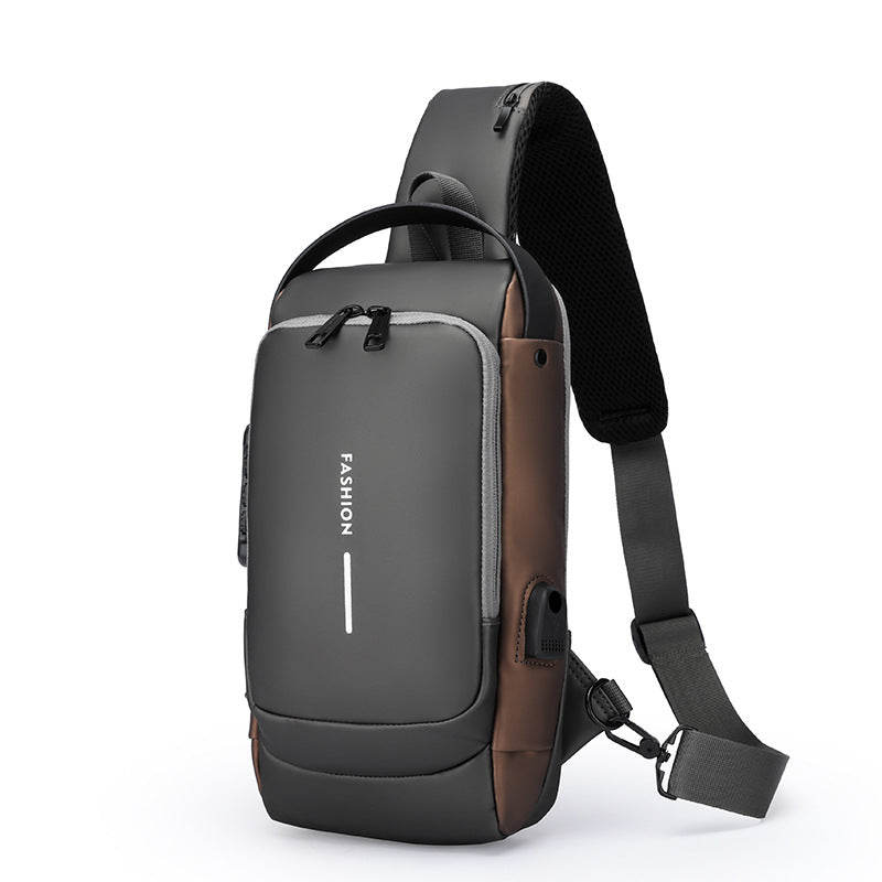 casual crossbody bag for men